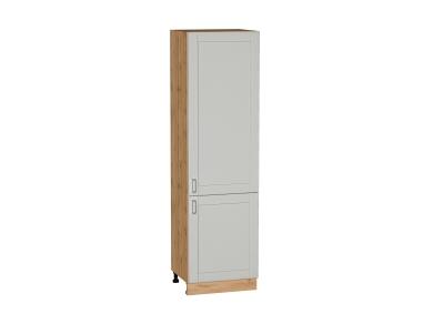 Шкаф пенал Лофт 600 (для верхних шкафов 720) Grey Silk / Дуб Вотан