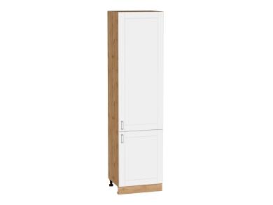 Шкаф пенал Лофт 600Н (для верхних шкафов 920) White Silk / Дуб Вотан