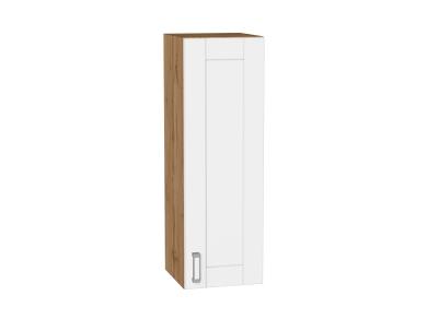 Шкаф верхний Лофт 300Н White Silk / Дуб Вотан