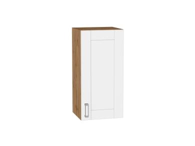 Шкаф верхний Лофт 350 White Silk / Дуб Вотан