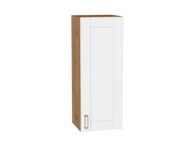 Шкаф верхний Лофт 350Н White Silk / Дуб Вотан