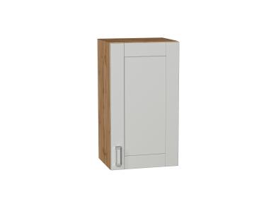 Шкаф верхний Лофт 400 Grey Silk / Дуб Вотан