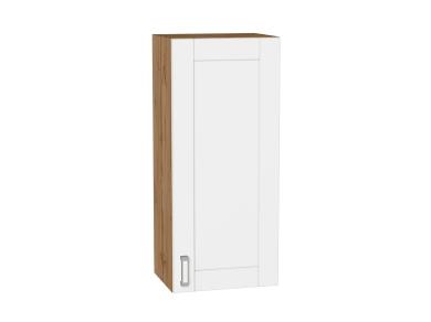 Шкаф верхний Лофт 400Н White Silk / Дуб Вотан