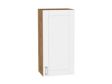 Шкаф верхний Лофт 450Н White Silk / Дуб Вотан