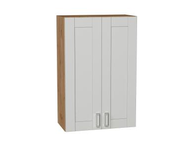 Шкаф верхний Лофт 600Н Grey Silk / Дуб Вотан