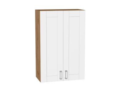 Шкаф верхний Лофт 600Н White Silk / Дуб Вотан