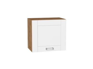 Шкаф верхний горизонтальный Лофт 500Н White Silk / Дуб Вотан