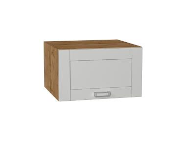 Шкаф верхний горизонтальный с увеличенной глубиной Лофт 610 Grey Silk / Дуб Вотан