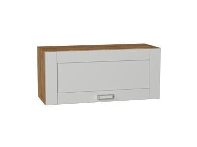 Шкаф верхний горизонтальный Лофт 800 Grey Silk / Дуб Вотан