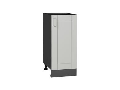 Шкаф нижний Лофт 350 Grey Silk / Graphite
