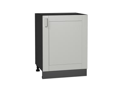 Шкаф нижний Лофт 600М Grey Silk / Graphite