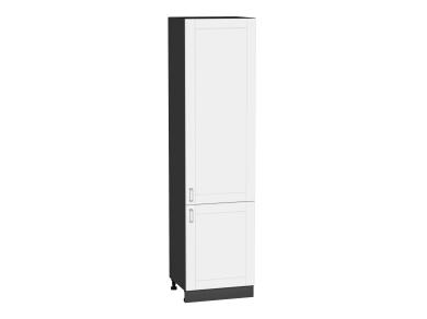 Шкаф пенал Лофт 600Н (для верхних шкафов 920) White Silk / Graphite