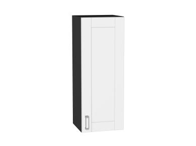 Шкаф верхний Лофт 350Н White Silk / Graphite