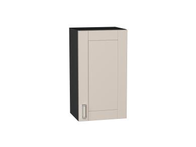 Шкаф верхний Лофт 400 Cream Silk / Graphite