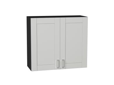 Шкаф верхний Лофт 800 Grey Silk / Graphite
