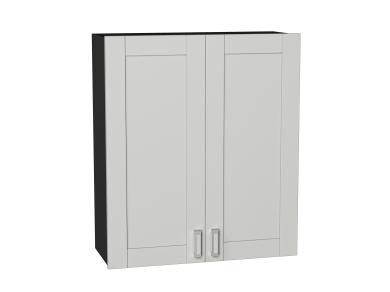 Шкаф верхний Лофт 800Н Grey Silk / Graphite