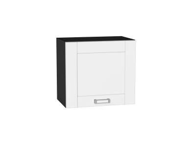 Шкаф верхний горизонтальный Лофт 500Н White Silk / Graphite