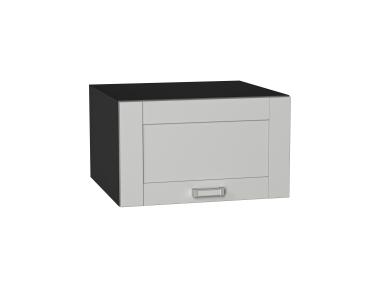 Шкаф верхний горизонтальный с увеличенной глубиной Лофт 610 Grey Silk / Graphite