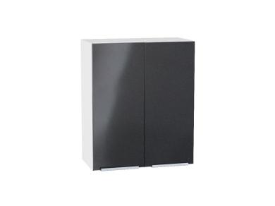 Шкаф верхний Фьюжн 600 Anthracite / Белый