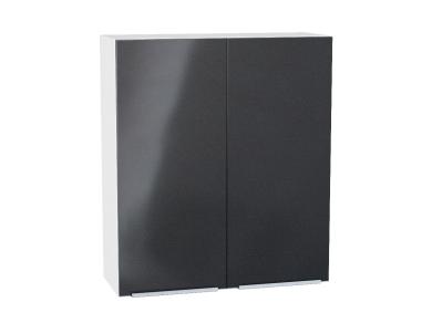 Шкаф верхний Фьюжн 800Н Anthracite / Белый
