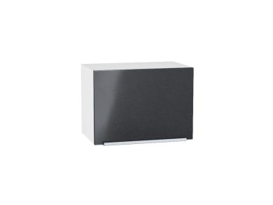 Шкаф верхний горизонтальный Фьюжн 500 Anthracite / Белый