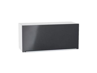 Шкаф верхний горизонтальный Фьюжн 800 Anthracite / Белый