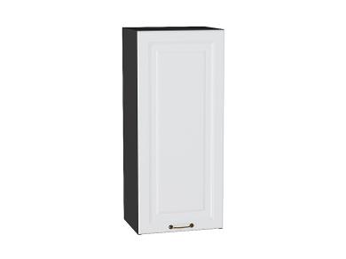 Шкаф верхний Ницца 400Н Белый / Graphite