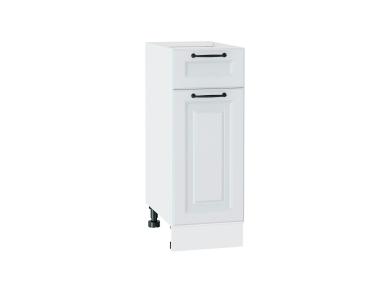 Шкаф нижний с 1 ящиком Ницца Royal 300 Blanco / Белый