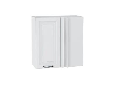 Шкаф верхний прямой угловой Ницца Royal 700 Blanco / Белый