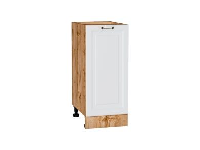 Шкаф нижний Ницца 350 Белый / Дуб Вотан