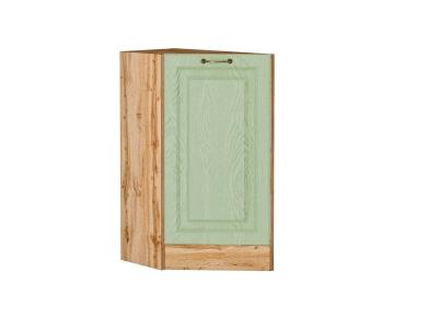 Шкаф нижний торцевой (прав.) Ницца 300 Дуб оливковый / Дуб Вотан