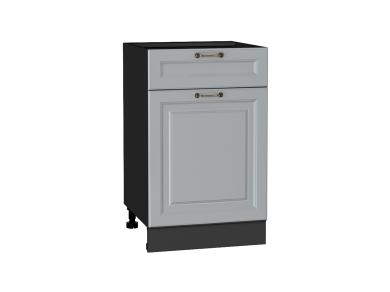 Шкаф нижний с 1 ящиком Ницца 500 Графит / Graphite