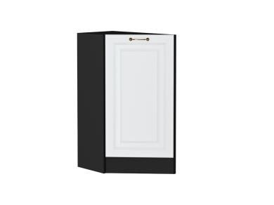 Шкаф нижний торцевой (прав.) Ницца 300 Белый / Graphite