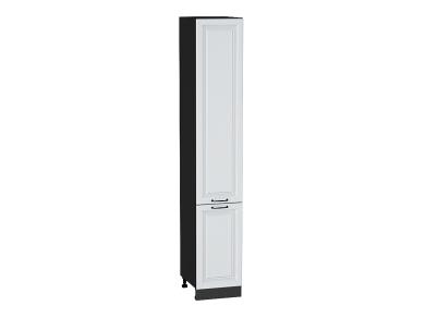 Шкаф пенал Ницца Royal 400Н (для верхних шкафов 920) Blanco / Graphite