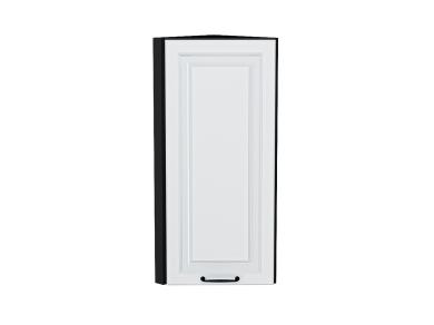 Шкаф верхний торцевой Ницца Royal 300Н Blanco / Graphite