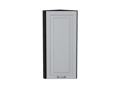 Шкаф верхний торцевой Ницца 300Н Графит / Graphite