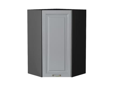 Шкаф верхний угловой Ницца 590Н Графит / Graphite