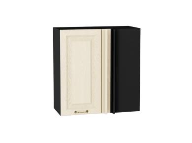 Шкаф верхний прямой угловой Ницца 700 Дуб крем / Graphite