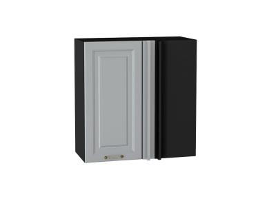 Шкаф верхний прямой угловой Ницца 700 Графит / Graphite