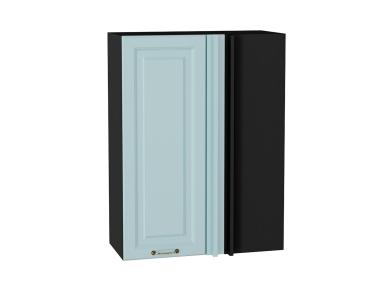 Шкаф верхний прямой угловой Ницца 700Н Голубой / Graphite