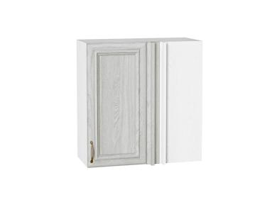 Шкаф верхний прямой угловой Шале 700 White Dreamline / Белый