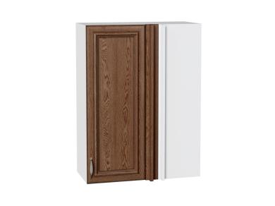 Шкаф верхний прямой угловой Шале 700Н Brown Dreamline / Белый