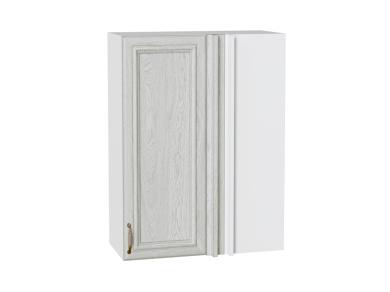 Шкаф верхний прямой угловой Шале 700Н White Dreamline / Белый