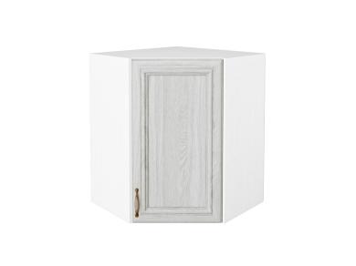 Шкаф верхний угловой Шале 590 White Dreamline / Белый