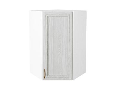 Шкаф верхний угловой Шале 590Н White Dreamline / Белый