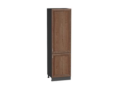 Шкаф пенал Шале 600 (для верхних шкафов 720) Brown Dreamline / Graphite