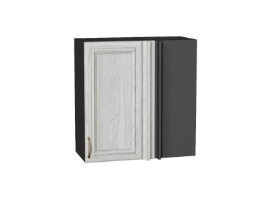 Шкаф верхний прямой угловой Шале 700 White Dreamline / Graphite