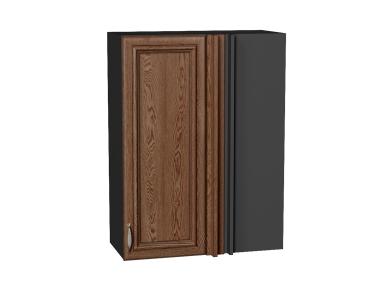 Шкаф верхний прямой угловой Шале 700Н Brown Dreamline / Graphite