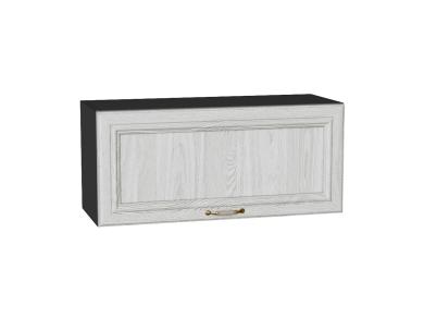 Шкаф верхний горизонтальный Шале 800 White Dreamline / Graphite