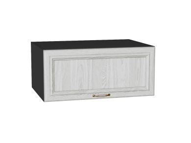 Шкаф верхний горизонтальный с увеличенной глубиной Шале 810 White Dreamline / Graphite
